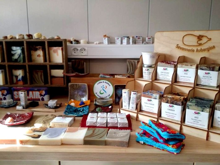 Les jolis savons de la Savonnerie Aubergine