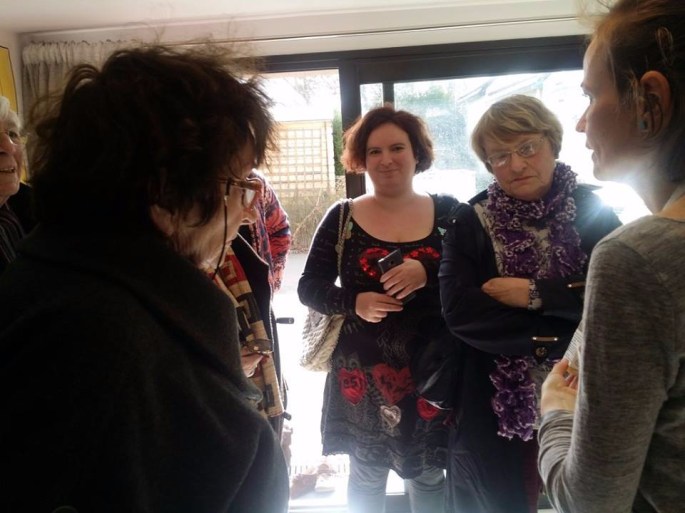 Nos bénévoles à la Savonnerie Aubergine