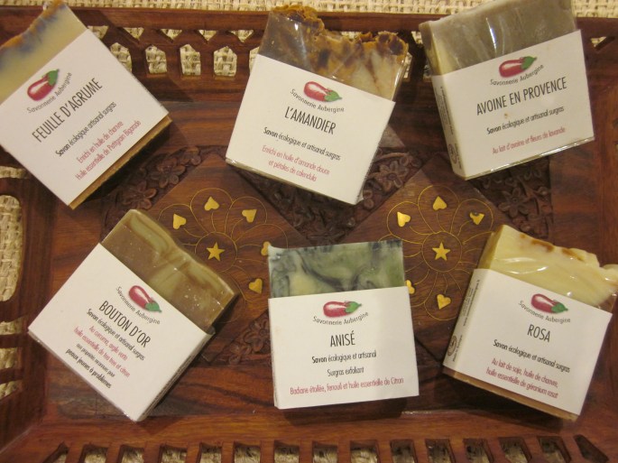 Savons de la Savonnerie Aubergine - Mathilde